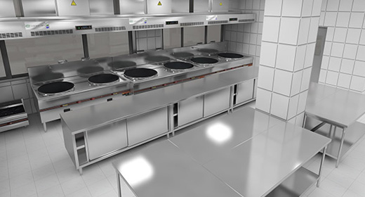 Engineering catering turntable project